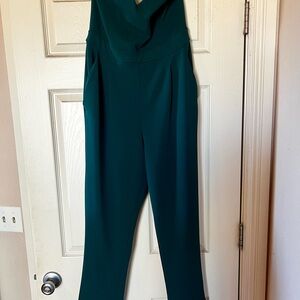Green Jumpsuit New Without Tags Size 12 (Was $100, Now $25)